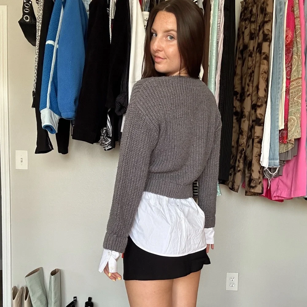 Anthropologie layered-look sweater - Picture 3 of 3